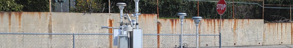 Air monitors deployed in Altadena for the 2025 Eaton Fire