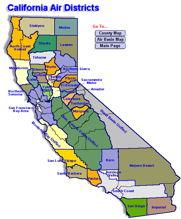 Air District Map