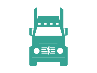 ZEV truck icon